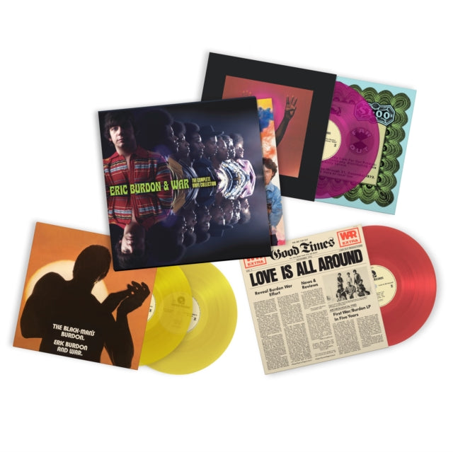 BURDON, ERIC & WAR | COMPLETE VINYL COLLECTION (4LP/MULTI-COLOR VINYL) (RSD) | VINYL RECORD (LP)