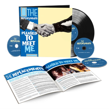 REPLACEMENTS | PLEASED TO MEET ME (DELUXE EDITION/3CD/LP) | VINYL RECORD (LP)