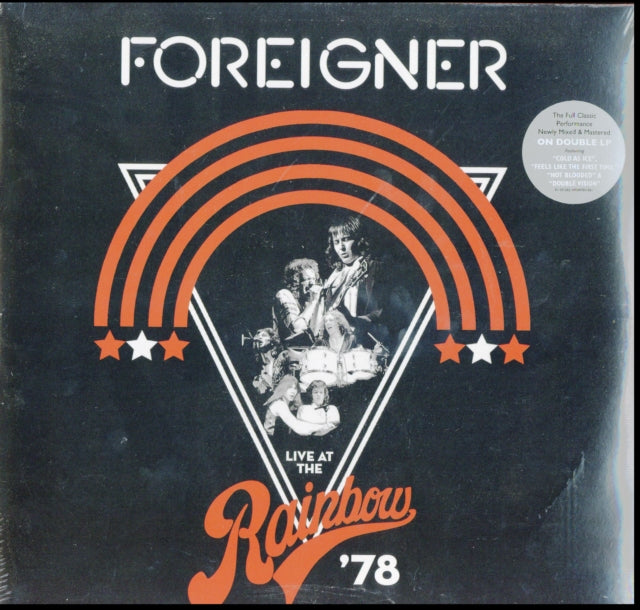 FOREIGNER | LIVE AT THE RAINBOW 78 (2LP) | VINYL RECORD (LP)