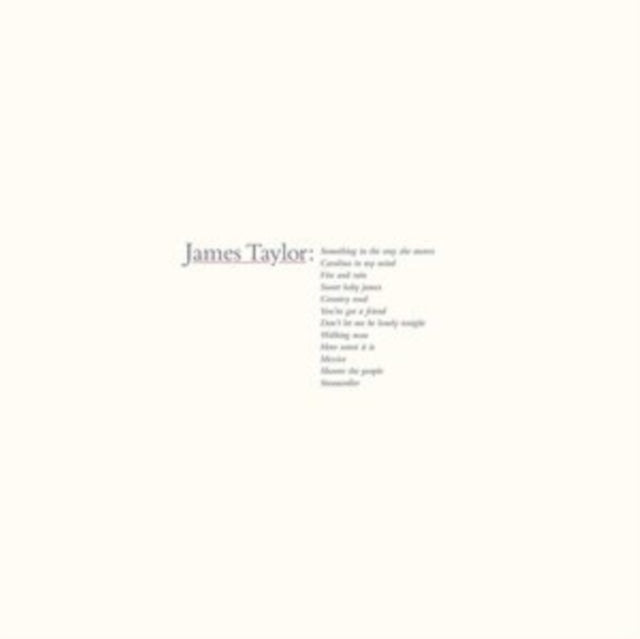 TAYLOR, JAMES | JAMES TAYLOR'S GREATEST HITS (2019 REMASTER/180G) | VINYL RECORD (LP)