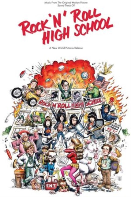 VARIOUS ARTISTS | ROCK N ROLL HIGH SCHOOL OST (TRI COLORED-RED/ORANGE/YELLOW VINYL) (ROCKTOBER) | VINYL RECORD (LP)