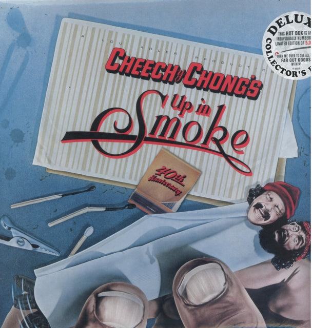 CHEECH & CHONG | UP IN SMOKE (40TH ANNIVERSARY DELUXE COLLECTION) (CD/BLU-RAY/LP/7INCH) | VINYL RECORD (LP)