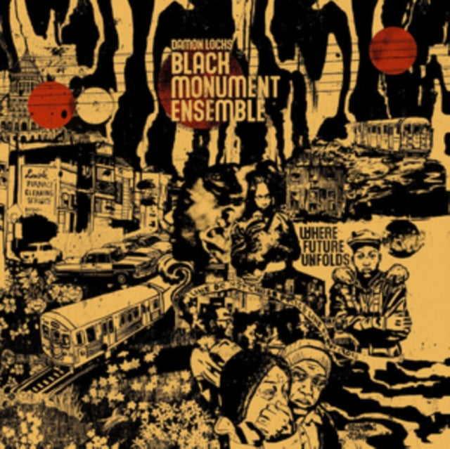 LOCKS, DAMON  -  BLACK MONUMENT ENSEMBLE | WHERE FUTURE UNFOLDS | VINYL RECORD (LP)