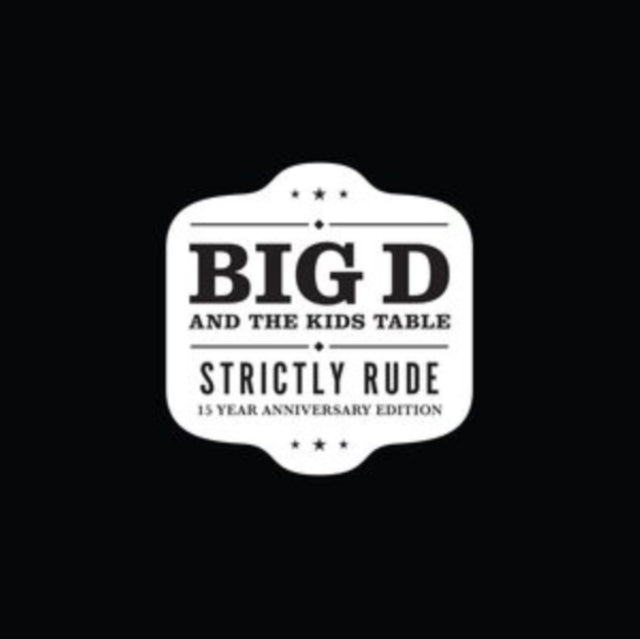 BIG D & THE KIDS TABLE | STRICTLY RUDE (COLOR VINYL/2LP) | VINYL RECORD (LP)
