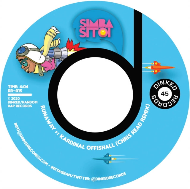 SIMBA SITOI FEAT. KARDINAL OFFISHALL | RUNAWAY (CHRIS READ REMIX) | 7IN VINYL