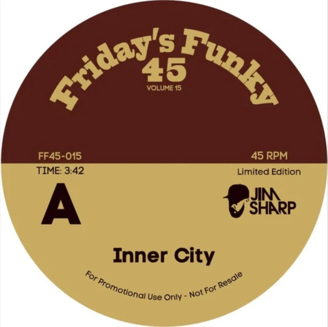 SHARP, JIM B; W NICK BIKE | INNER CITY | 7IN VINYL