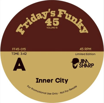 SHARP, JIM B; W NICK BIKE | INNER CITY | 7IN VINYL