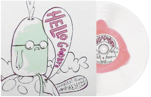HELLOGOODBYE | ZOMBIES! ALIENS! VAMPIRES! DINOSAURS! (COLOR IN COLOR VINYL) | VINYL RECORD (LP)