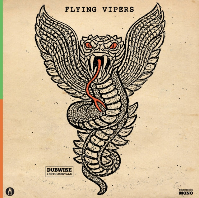 FLYING VIPERS | FIRST TWO TAPES (GREEN & COPPER VINYL) | VINYL RECORD (LP)