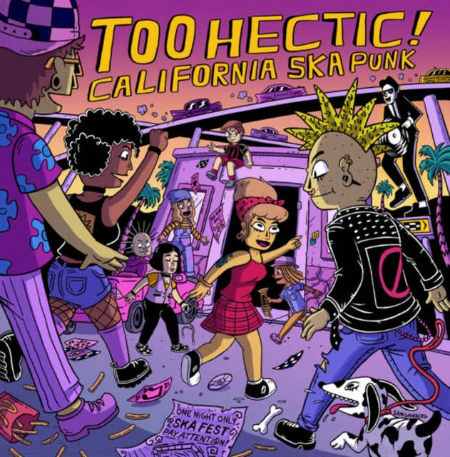 VARIOUS ARTISTS | TOO HECTIC: CALIFORNIA SKA PUNK (RANDOM COLOR VINYL/140G) | VINYL RECORD (LP)
