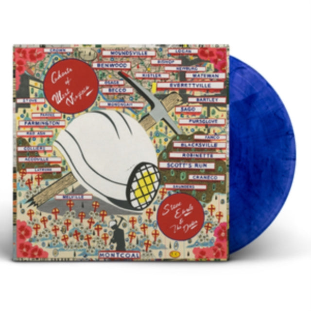 EARLE, STEVE & THE DUKES | GHOSTS OF WEST VIRGINIA (BLUE & BLACK SWIRL COLOR VINYL) | VINYL RECORD (LP)