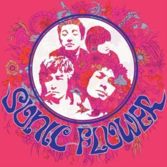 SONIC FLOWER | SONIC FLOWER (ALTERNATE COVER) (PINK/BLUE/WHITE VINYL) | VINYL RECORD (LP)