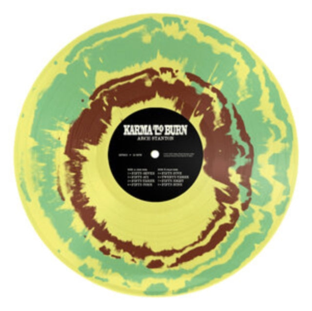 KARMA TO BURN | ARCH STANTON (YELLOW, GREEN & BROWN VINYL) | VINYL RECORD (LP)