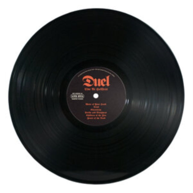 DUEL | LIVE AT HELLFEST (TRANSPARENT ORANGE & BLACK SPLATTER VINYL) | VINYL RECORD (LP)