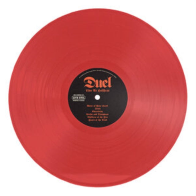 DUEL | LIVE AT HELLFEST (TRANSPARENT RED VINYL | VINYL RECORD (LP)