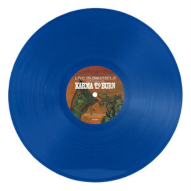 KARMA TO BURN | LIVE IN BRUSSELS (BLUE VINYL) | VINYL RECORD (LP)