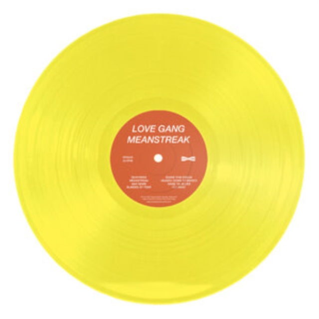 LOVE GANG | MEANSTREAK (YELLOW VINYL) | VINYL RECORD (LP)