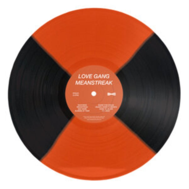 LOVE GANG | MEANSTREAK (QUAD ORANGE & BLACK VINYL) | VINYL RECORD (LP)