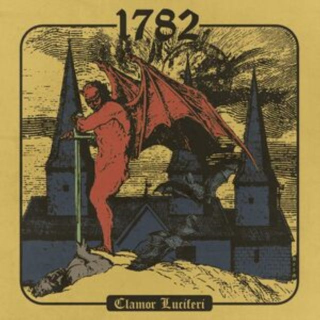SEVENTEEN EIGHTY TWO | CLAMOR LUCIFERI (BLACK & YELLOW SPLATTER RED VINYL) | VINYL RECORD (LP)