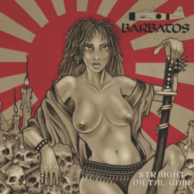 BARBATOS | STRAIGHT METAL WAR | VINYL RECORD (LP)
