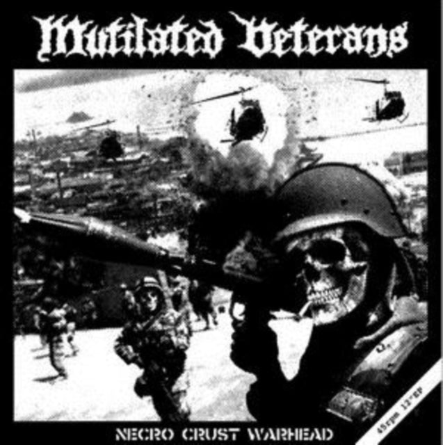 MUTILATED VETERANS | NECRO CRUST WARHEAD | VINYL RECORD (LP)
