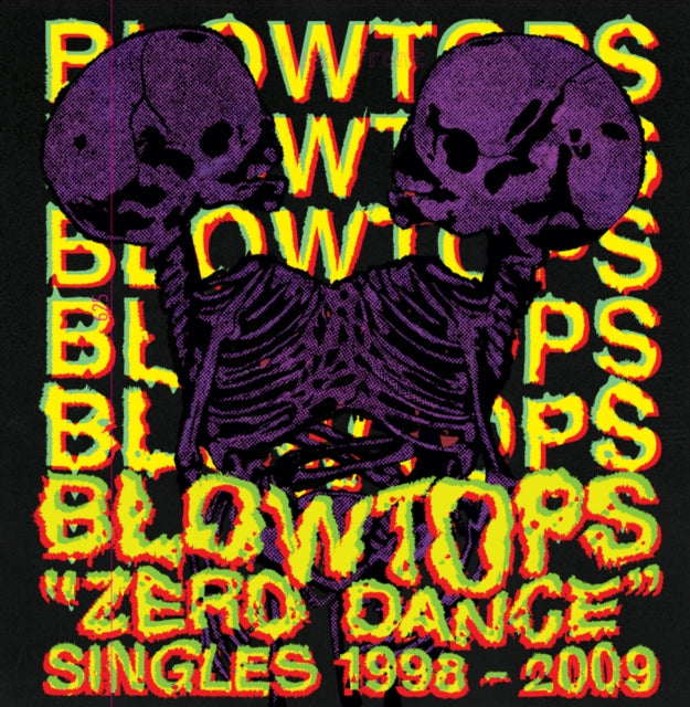 BLOWTOPS | ZERO DANCE, SINGLES 1998-2009 | VINYL RECORD (LP)