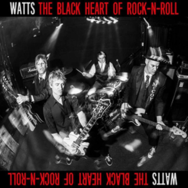 WATTS | BLACK HEART OF ROCK N ROLL | VINYL RECORD (LP)