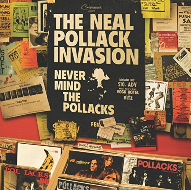 NEAL POLLACK INVASION | NEVER MIND THE POLLACKS | VINYL RECORD (LP)