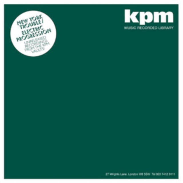 KPM | NEW YORK TROUBLE / ELECTRIC PROGRESSION | VINYL RECORD (LP)
