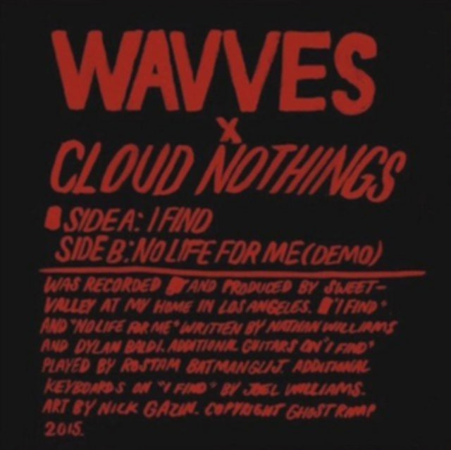 WAVVES / CLOUD NOTHINGS | CLOUD NOTHINGS / WAVVES | 7IN VINYL