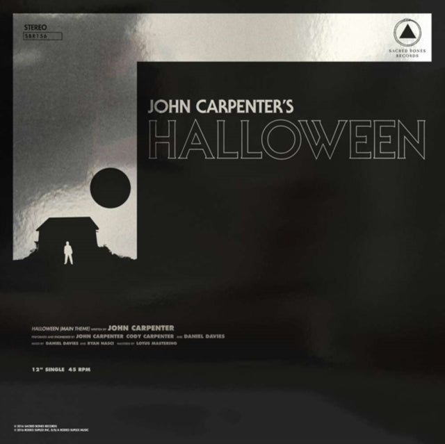 CARPENTER, JOHN | HALLOWEEN B/W ESCAPE FROM NEW YORK | 12IN VINYL