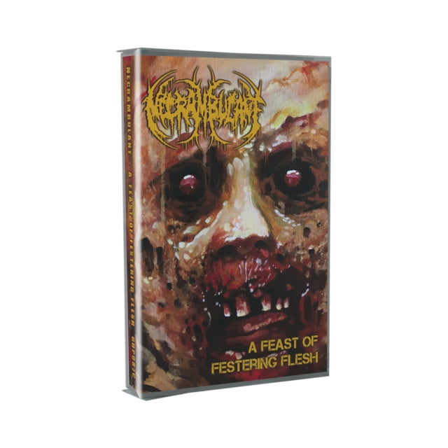 NECRAMBULANT | FEAST OF FESTERING FLESH | MUSIC CASSETTE