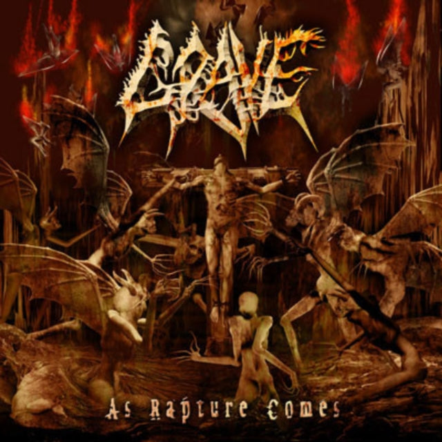 GRAVE | AS RAPTURE COMES (GOLD VINYL) | VINYL RECORD (LP)