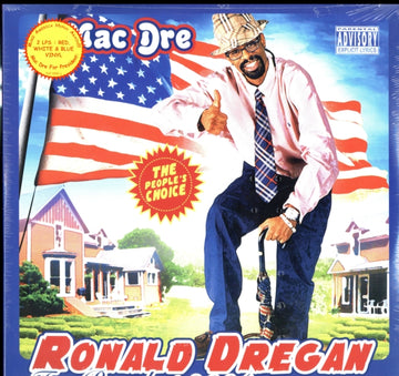 RONALD DREGAN - DREGANOMICS (RED WHITE & BLUE VINYL) | VINYL RECORD (LP)