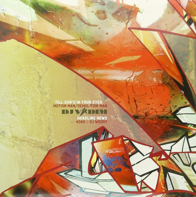 DJ VADIM | TIL THE SUNS IN OUR EYES FT. MOTION MAN & BLU RUM | 12IN VINYL
