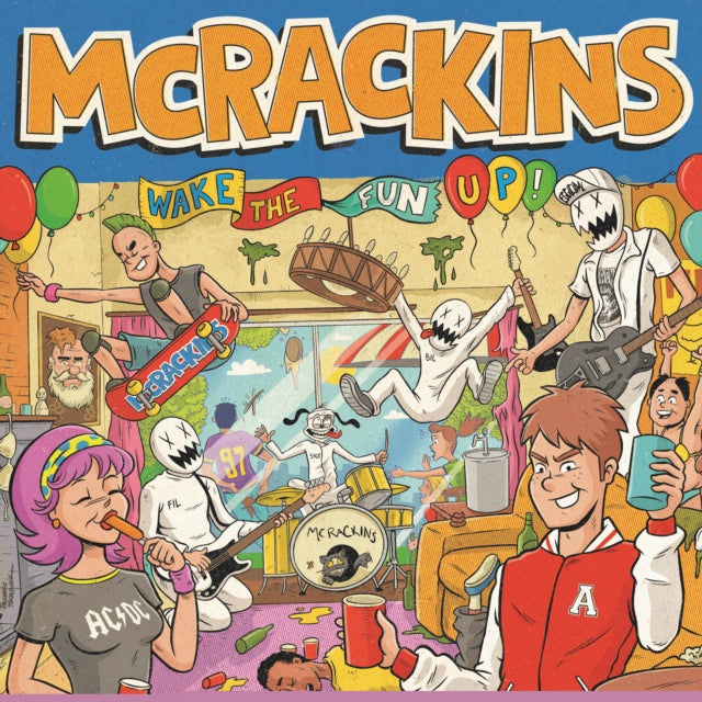 MCRACKINS | WAKE THE FUN UP! | VINYL RECORD (LP)