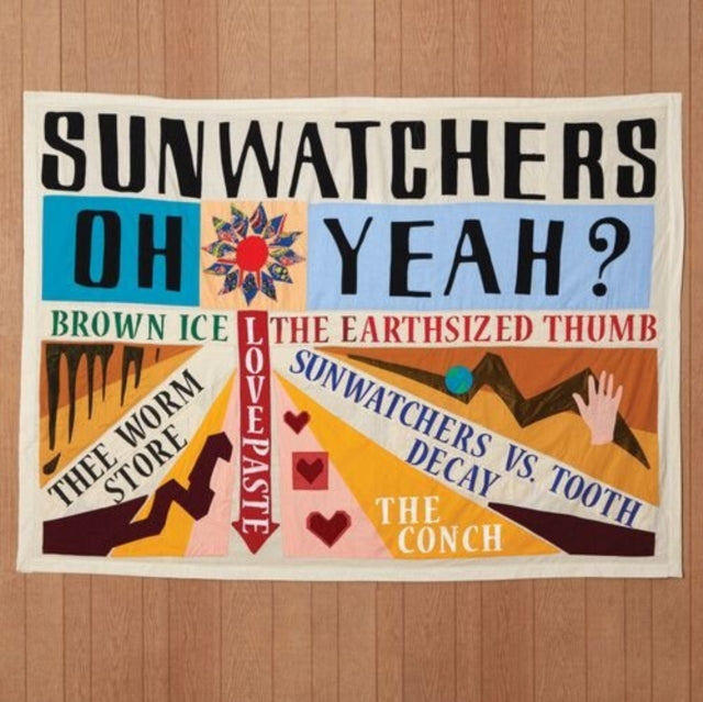 SUNWATCHERS | OH YEAH? (BROWN ICE VINYL) | VINYL RECORD (LP)