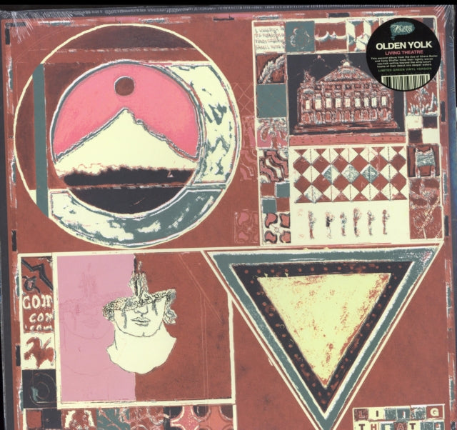 OLDEN YOLK | LIVING THEATRE (GREEN VINYL) | VINYL RECORD (LP)