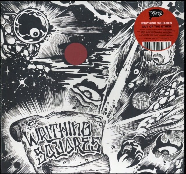 WRITHING SQUARES | OUT OF THE ETHER (RED VINYL) | VINYL RECORD (LP)