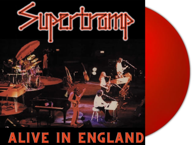 SUPERTRAMP | ALIVE IN ENGLAND (RED VINYL/2LP) | VINYL RECORD (LP)