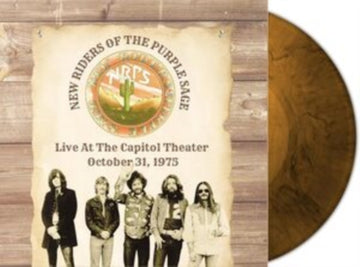 NEW RIDERS OF THE PURPLE SAGE | LIVE AT THE CAPITOL THEATER (ORANGE MARBLE VINYL) | VINYL RECORD (LP)