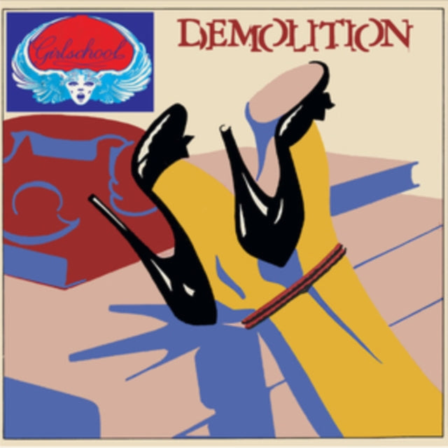 GIRLSCHOOL | DEMOLITION (BLUE VINYL) | VINYL RECORD (LP)
