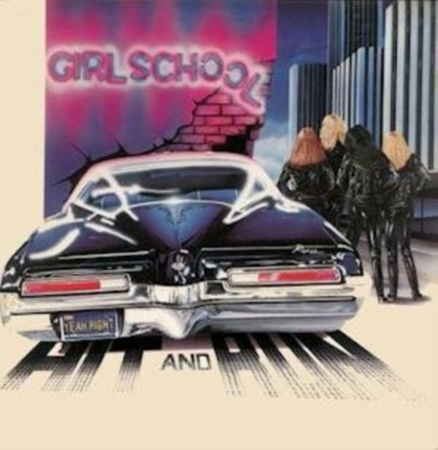 GIRLSCHOOL | HIT & RUN | VINYL RECORD (LP)