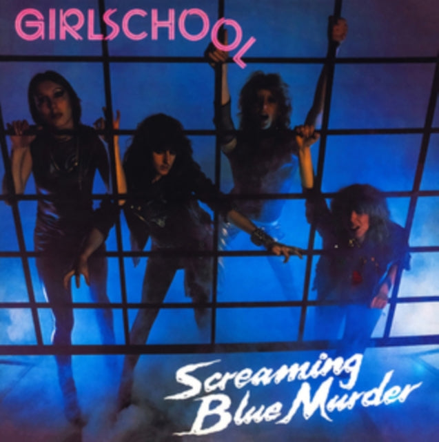 GIRLSCHOOL | SCREAMING BLUE MURDER (BLUE VINYL) | VINYL RECORD (LP)