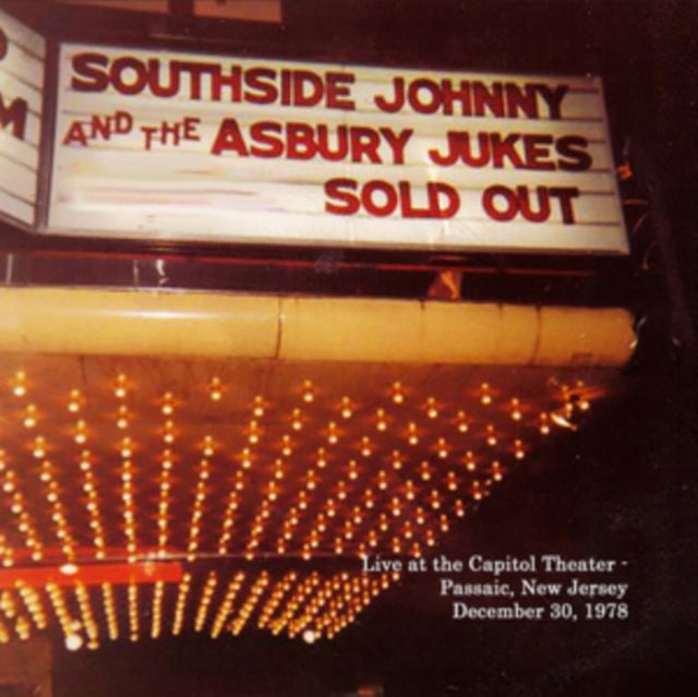 SOUTHSIDE JOHNNY & THE ASBURY JUKES | LIVE AT THE CAPITOL THEATER DECEMBER 30. 1978 (YELLOW VINYL) | VINYL RECORD (LP)