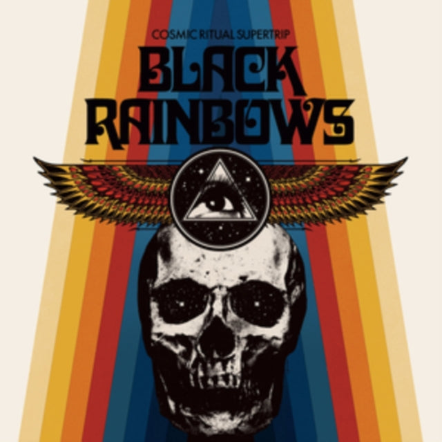 BLACK RAINBOWS | COSMIC RITUAL SUPERTRIP (ORANGE TRANSPARENT VINYL WITH BLUE/RED SPLATTER VINYL) | VINYL RECORD (LP)