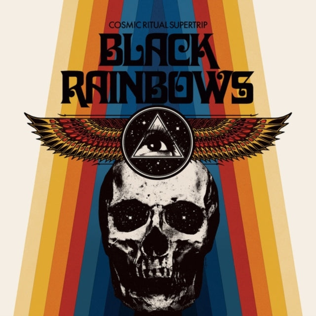 BLACK RAINBOWS | COSMIC RITUAL SUPERTRIP (HALF YELLOW & BLUE VINYL/2LP EDITION) | VINYL RECORD (LP)