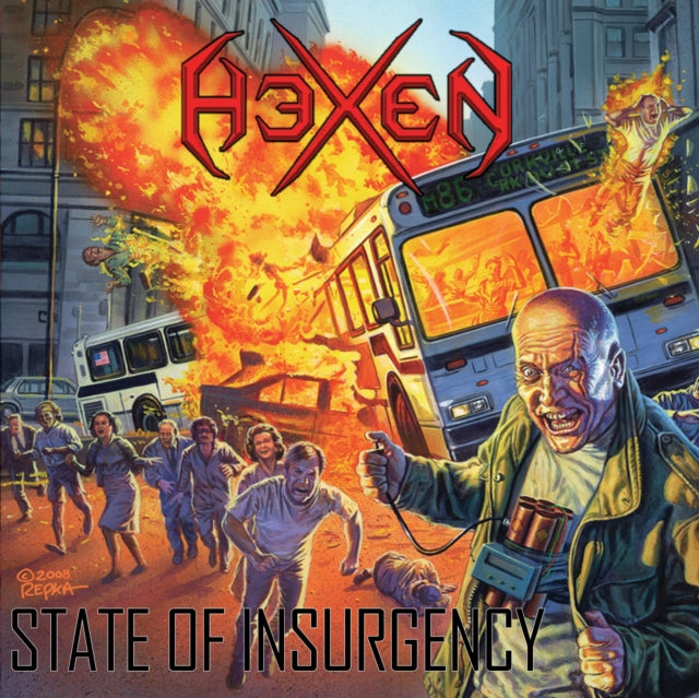 HEXEN | STATE OF INSURGENCY (2LP/RED VINYL) | VINYL RECORD (LP)