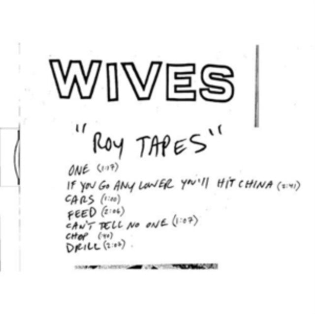 WIVES | ROY TAPES | VINYL RECORD (LP)