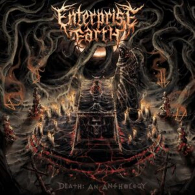 ENTERPRISE EARTH | DEATH: AN ANTHOLOGY (2LP) (RUBY MARBLE VINYL) | VINYL RECORD (LP)